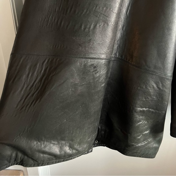 Greg Norman Lined Leather Jacket - Picture 6 of 14